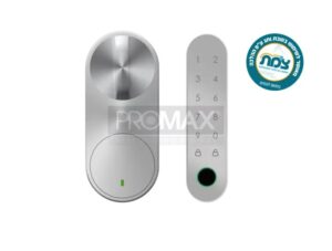 מנעול חכם L-700 לדלת באישור צמ"ת PROMAX – ניקל מט