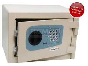 כספת לאקדח PROMAX נעילה אלקטרונית 25x35x25 ס"מ 20 ק"ג