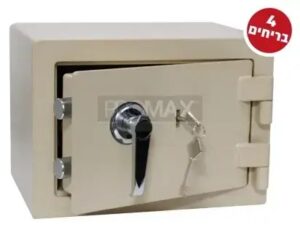 כספת לאקדח PROMAX נעילת מפתח 26x35x26 ס"מ 20 ק"ג