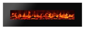 קמין חשמלי ALBION 60 צבע שחור