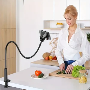 מחזיק טלפון גמיש למיטה ולשולחן